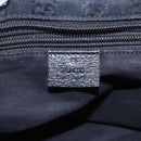 GUCCI GG Canvas Web Sherry Line Hand Bag Black Red 131228 Auth ep12019-16