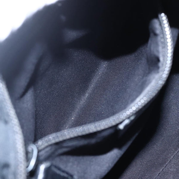 GUCCI GG Canvas Web Sherry Line Hand Bag Black Red 131228 Auth ep12019