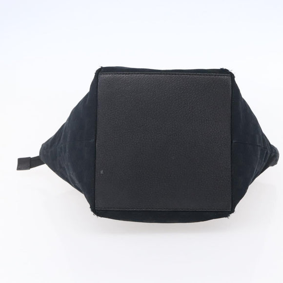 GUCCI GG Canvas Web Sherry Line Hand Bag Black Red 131228 Auth ep12019