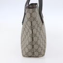 GUCCI GG Supreme Tote Bag PVC Beige Silver 211138 Auth ep12020-3
