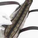 GUCCI GG Supreme Tote Bag PVC Beige Silver 211138 Auth ep12020-6