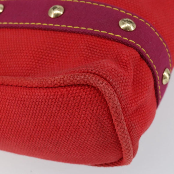 LOUIS VUITTON Antigua Cabas MM Tote Bag Red M40034 LV Auth ep12022