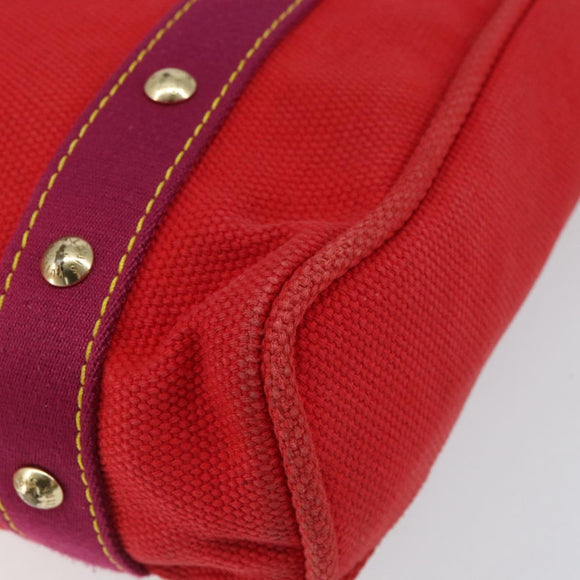 LOUIS VUITTON Antigua Cabas MM Tote Bag Red M40034 LV Auth ep12022