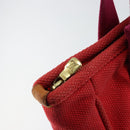 LOUIS VUITTON Antigua Cabas MM Tote Bag Red M40034 LV Auth ep12022-10