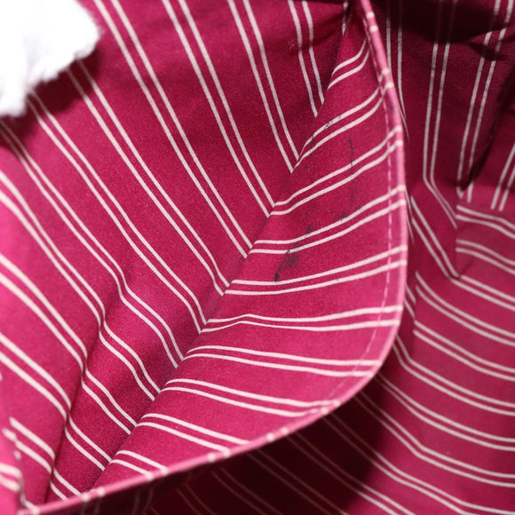 LOUIS VUITTON Antigua Cabas MM Tote Bag Red M40034 LV Auth ep12022