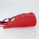 LOUIS VUITTON Antigua Cabas MM Tote Bag Red M40034 LV Auth ep12022-4