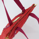 LOUIS VUITTON Antigua Cabas MM Tote Bag Red M40034 LV Auth ep12022-6