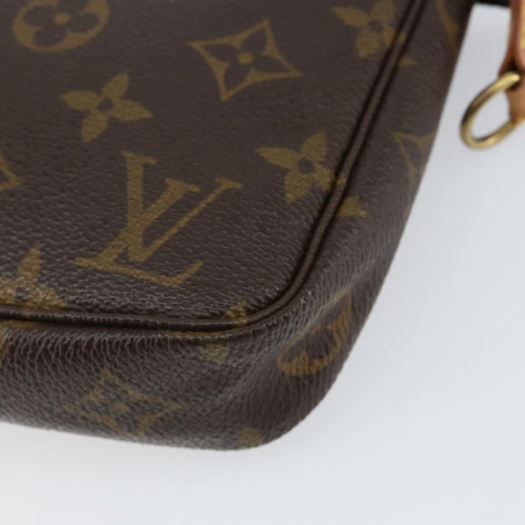LOUIS VUITTON Monogram Pochette Accessoires Pouch M51980 LV Auth ep12023