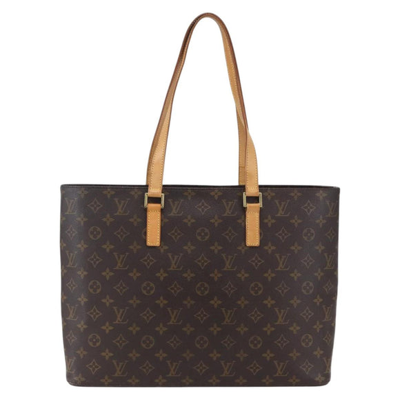LOUIS VUITTON Monogram Luco Tote Bag M51155 LV Auth ep12024