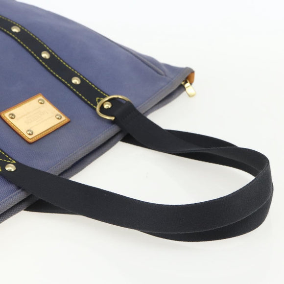 LOUIS VUITTON Antigua Cabas GM Tote Bag Purple LV Auth ep12025