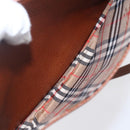 Burberrys Shoulder Bag Leather Brown Gold Auth ep12028-20