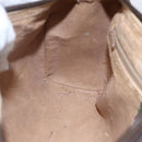 GUCCI GG Supreme Web Sherry Line Bag PVC Beige Gold 89 02 017 Auth ep12029-20