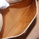 GUCCI GG Supreme Web Sherry Line Bag PVC Beige Gold 89 02 017 Auth ep12029-21