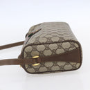 GUCCI GG Supreme Web Sherry Line Bag PVC Beige Gold 89 02 017 Auth ep12029-4