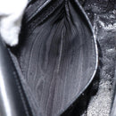 GUCCI Bamboo Hand Bag Leather Black Gold 000 122 0316 Auth ep12030-19