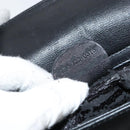 GUCCI Bamboo Hand Bag Leather Black Gold 000 122 0316 Auth ep12030-20