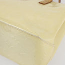 LOUIS VUITTON Monogram Vernis Reade PM Hand Bag Perle M91336 LV Auth ep12031-9