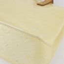 LOUIS VUITTON Monogram Vernis Reade PM Hand Bag Perle M91336 LV Auth ep12031-15