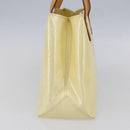 LOUIS VUITTON Monogram Vernis Reade PM Hand Bag Perle M91336 LV Auth ep12031-3