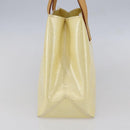 LOUIS VUITTON Monogram Vernis Reade PM Hand Bag Perle M91336 LV Auth ep12031-4