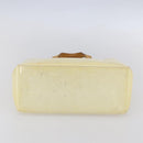 LOUIS VUITTON Monogram Vernis Reade PM Hand Bag Perle M91336 LV Auth ep12031-5
