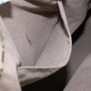 FENDI Zucchino Canvas Tote Bag Beige Gold Auth ep12032-20