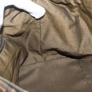 FENDI Zucca Canvas Vanity Hand Bag Black Brown gold Auth ep12035-21