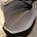 FENDI Zucca Canvas Vanity Hand Bag Black Brown gold Auth ep12035-23