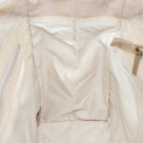 CHANEL New Travel Line Tote Bag Nylon Beige Gold CC Auth ep12037-19