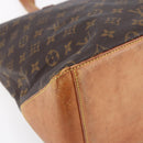 LOUIS VUITTON Monogram Cabas Mezzo Tote Bag M51151 LV Auth ep12039-15