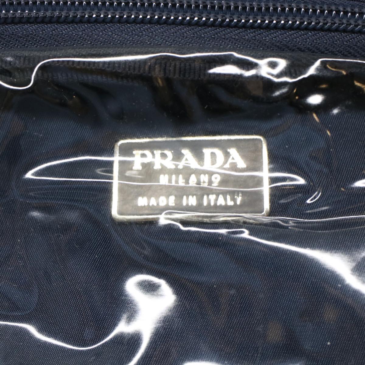 PRADA Hand Bag Nylon Navy Auth ep1204