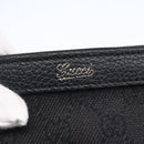 GUCCI GG Canvas Abbey Tote Bag Outlet Black Silver 268640 Auth ep12041-14