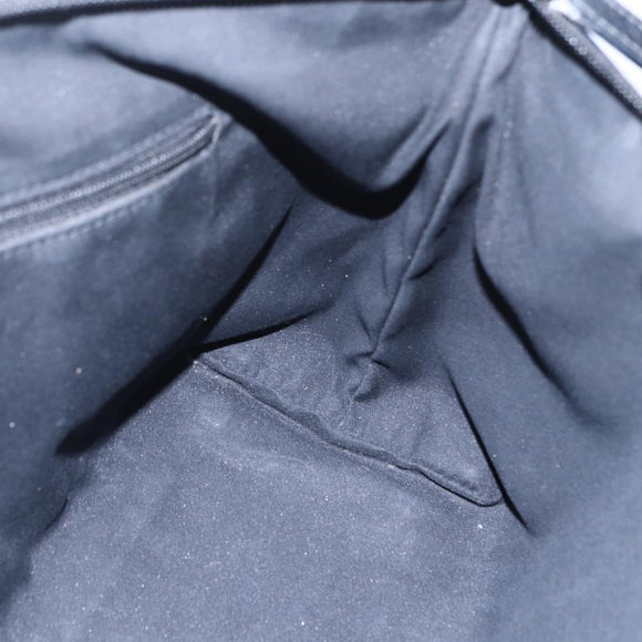 GUCCI GG Canvas Abbey Tote Bag Outlet Black Silver 268640 Auth ep12041