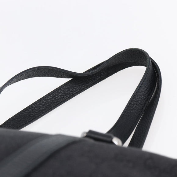 GUCCI GG Canvas Abbey Tote Bag Outlet Black Silver 268640 Auth ep12041