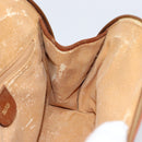 GUCCI Bamboo Hand Bag Leather Brown Gold Auth ep12042-17