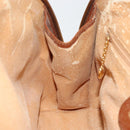 GUCCI Bamboo Hand Bag Leather Brown Gold Auth ep12042-18