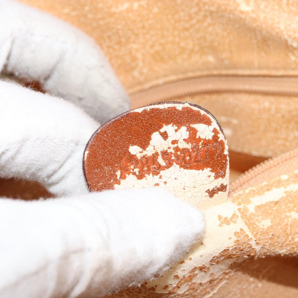 GUCCI Bamboo Hand Bag Leather Brown Gold Auth ep12042