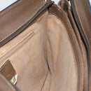 GUCCI GG Supreme Web Sherry Line Bag PVC Beige Gold 904 02 013 Auth ep12043-18