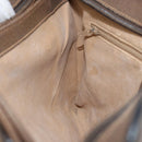 GUCCI GG Supreme Web Sherry Line Bag PVC Beige Gold 904 02 013 Auth ep12043-19