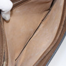 GUCCI GG Supreme Web Sherry Line Bag PVC Beige Gold 904 02 013 Auth ep12043-22