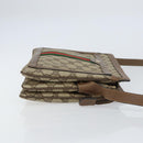 GUCCI GG Supreme Web Sherry Line Bag PVC Beige Gold 904 02 013 Auth ep12043-4