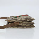 GUCCI GG Supreme Web Sherry Line Bag PVC Beige Gold 904 02 013 Auth ep12043-5