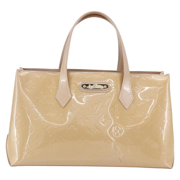 LOUIS VUITTON Vernis Wilshire PM Bag Rose Flow Lantern M91642 LV Auth ep12044 - 0