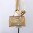 LOUIS VUITTON Vernis Wilshire PM Bag Rose Flow Lantern M91642 LV Auth ep12044-22