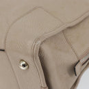 LOEWE Anagram Amazona 36 Hand Bag Leather Gray Silver Auth ep12046-9