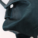 LOEWE Nappa Aire Hand Bag Leather Navy Auth ep12047-10