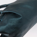 LOEWE Nappa Aire Hand Bag Leather Navy Auth ep12047-12