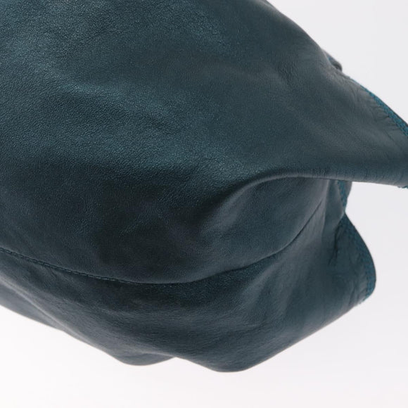 LOEWE Nappa Aire Hand Bag Leather Navy Auth ep12047