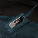 LOEWE Nappa Aire Hand Bag Leather Navy Auth ep12047-14