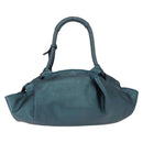 LOEWE Nappa Aire Hand Bag Leather Navy Auth ep12047-3